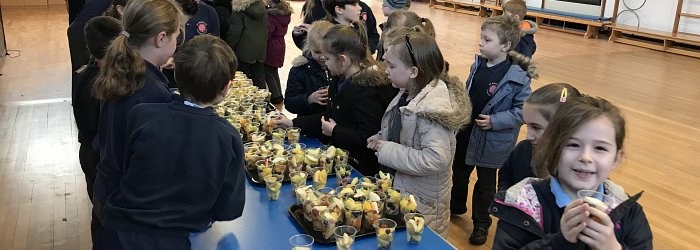 St Anne's School Council Fruit Stall